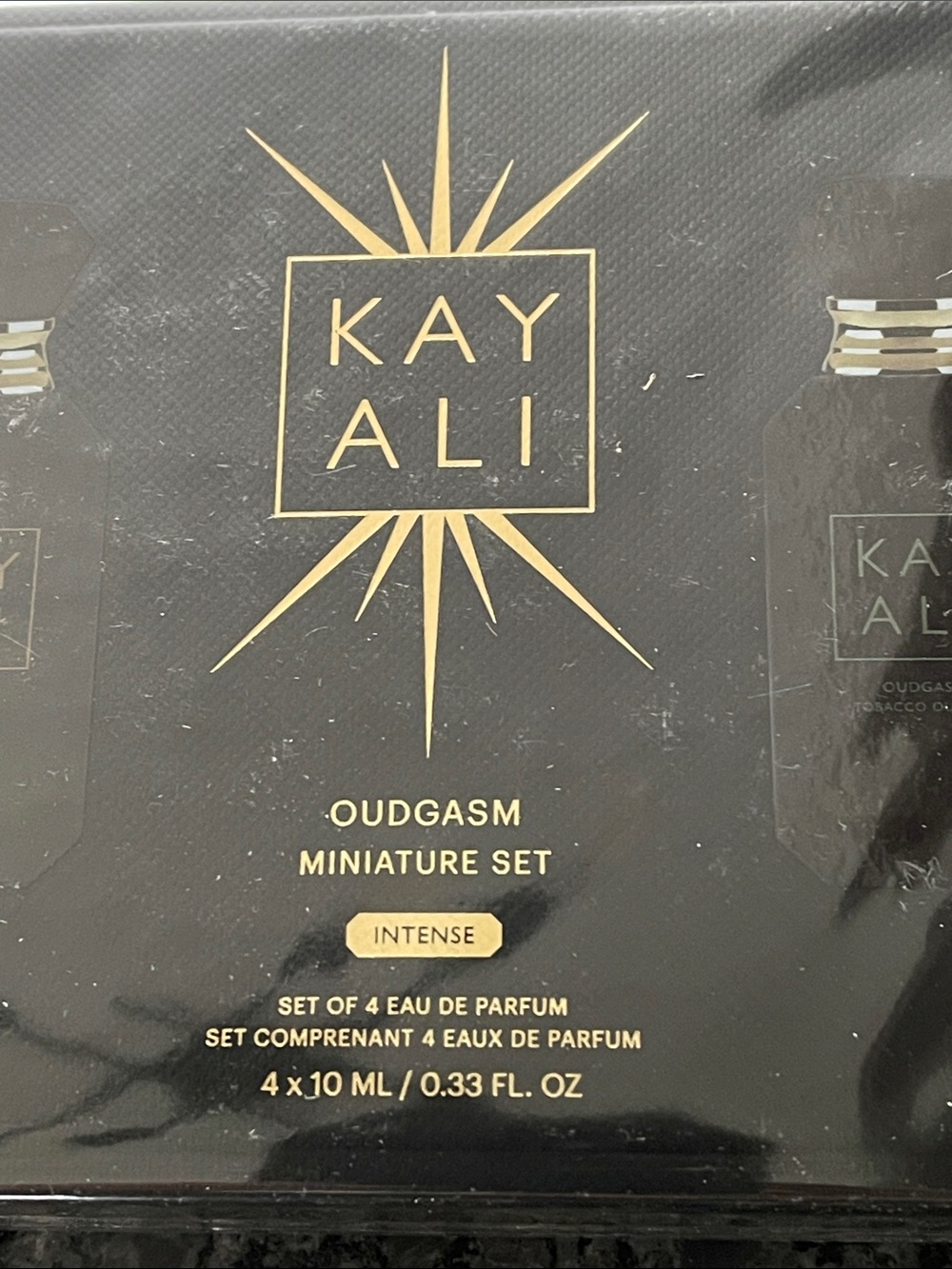 Kay Ali Oudgasm Miniature Set Cafe 19 Rose 16 Tobacco 04 & Vanilla 36 Oud - Picture 4 of 6